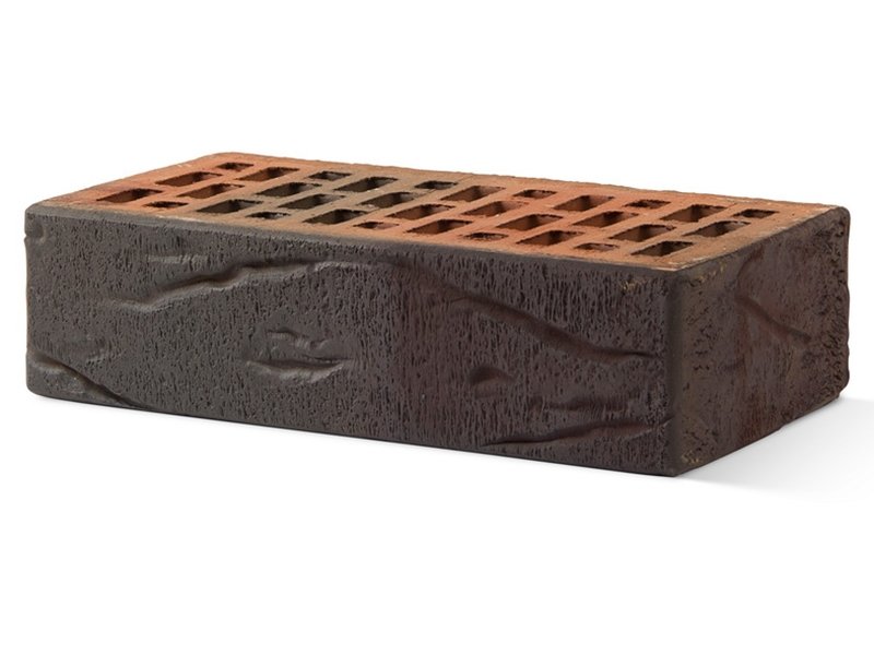 Облицовочный кирпич Славянский кирпич Прованс-bunt-руст (рустик, фиолетовый, коричневый) - 250x120x65 мм