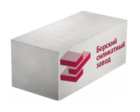 Блоки газобетонные стеновые D400 600х200х400 Борский силикатный завод